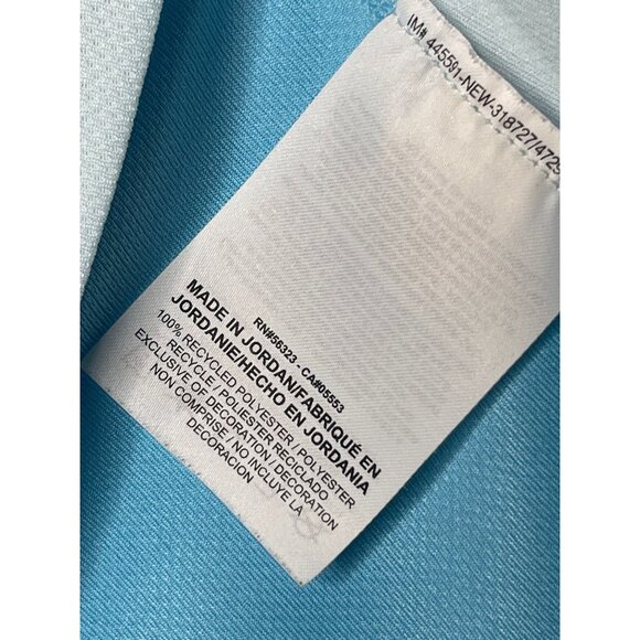 Nike Women's Breathe Rapid Dri -Fit Running Tee Blue Short Sleeve M - Picture 5 of 11